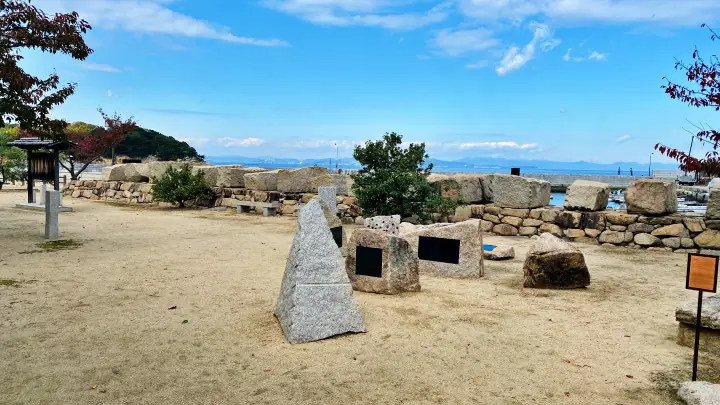 道の駅 大坂城残石記念公園 残念石（残石）