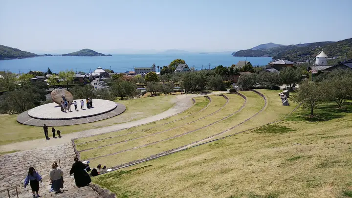 道の駅 小豆島オリーブ公園 海が見える絶景の道の駅