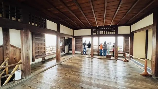 松山城 現存12天守の内部