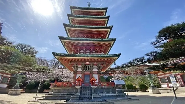 耕三寺 五重塔
