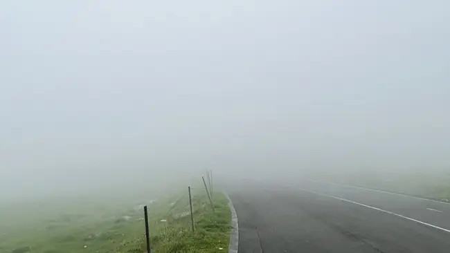 四国カルスト天狗高原 濃霧