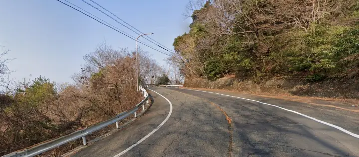 徳島・眉山 車で山頂まで行ってみた ルート紹介 南側ルート 道路状況
