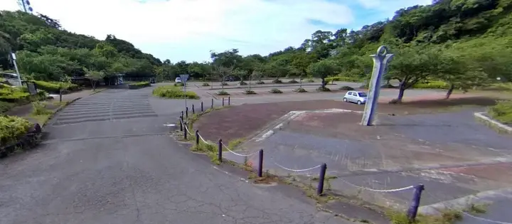 徳島・眉山 車で山頂まで行ってみた 山頂駐車場