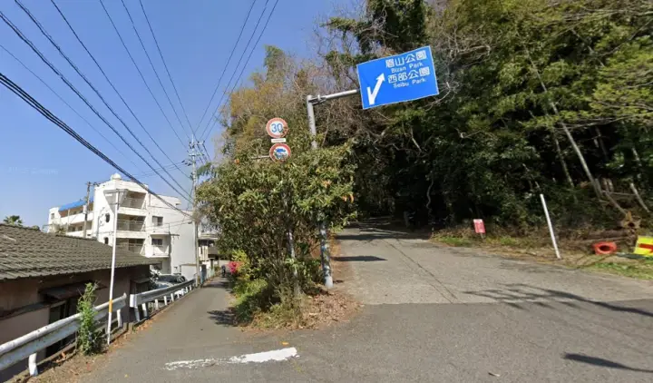徳島・眉山 車で山頂まで行ってみた ルート紹介 北側ルート
