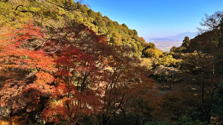 西山興隆寺 西条市を一望できる絶景スポット「扇望景」