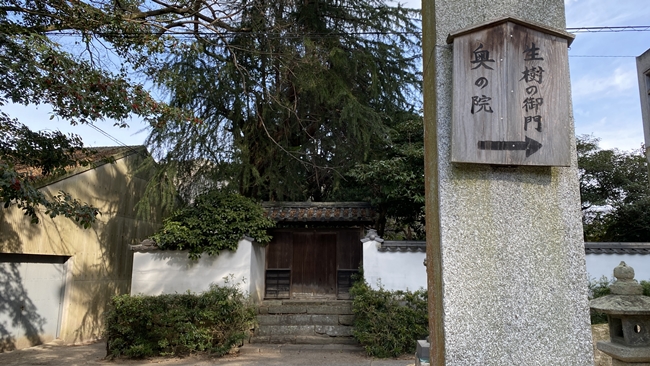 大山祇神社 奥の院 生樹の御門 樹齢２６００年の神木 パワースポット