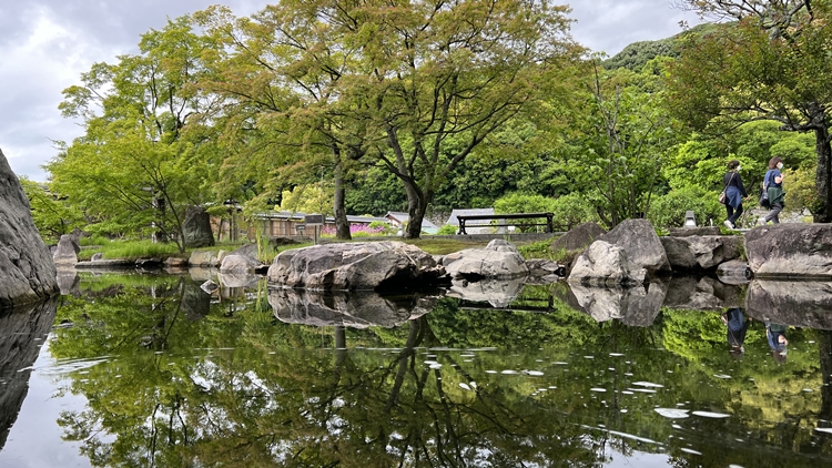 松山城 恋人の聖地 二之丸史跡庭園を散策 静かな場所で癒されます