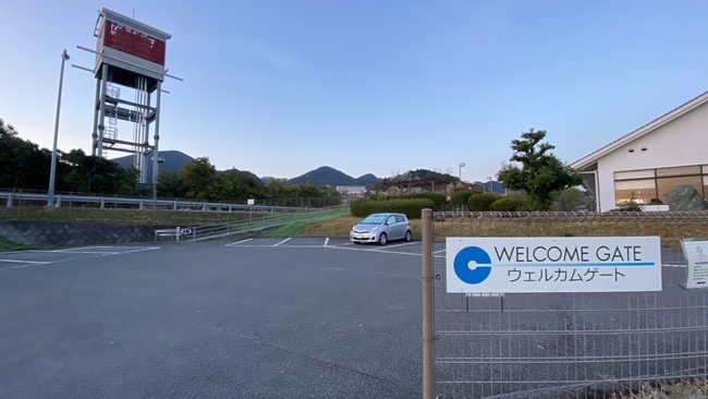 松山自動車道 石鎚山サービスエリアで車中泊 ウェルカムゲート駐車場