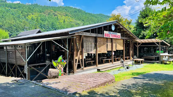 道の駅 土佐さめうら 土佐あかうしが食べれるBBQテラス