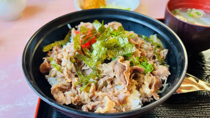 道の駅 土佐さめうら 食堂 与作 あかうし牛丼