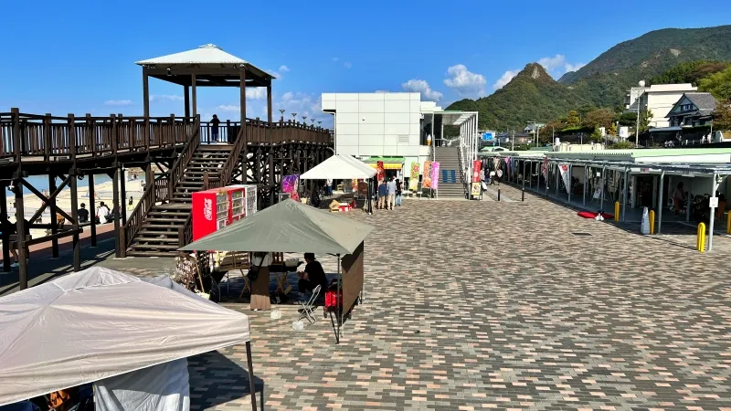 道の駅 ふたみ 海と夕陽がキレイで大人気 下灘駅近く 車中泊できる？