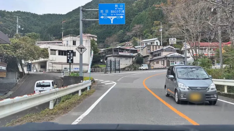 徳島県祖谷 紅葉ドライブ 高齢の母と秋を楽しめるスポット 小便小僧 ひの字渓谷 かずら橋