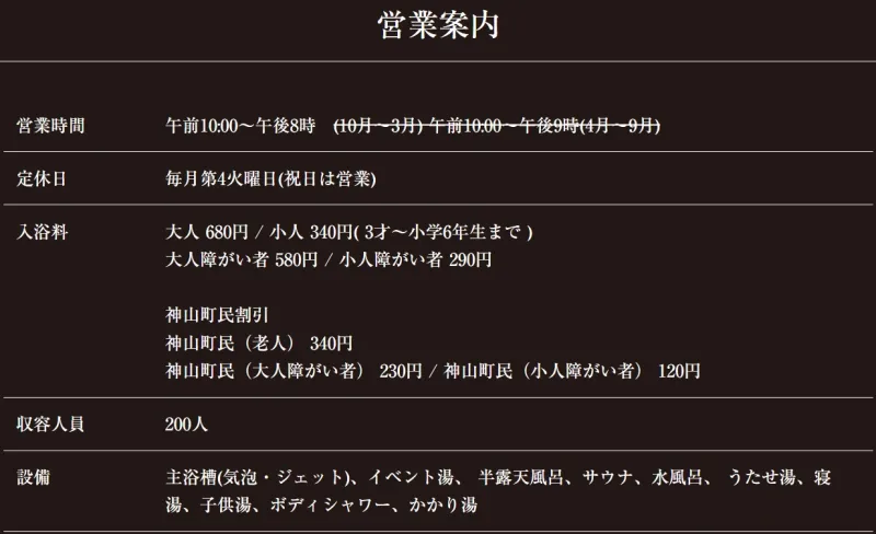 道の駅 温泉の里神山 車中泊もできて日帰り温泉も楽しめ自然豊か