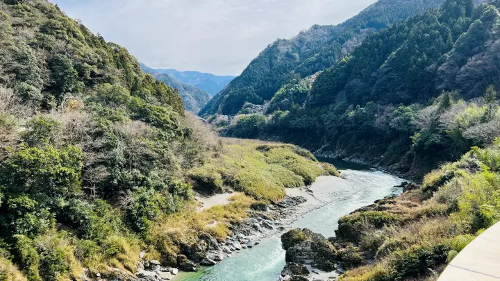 道の駅大歩危 大自然を感じる事ができる絶景スポット