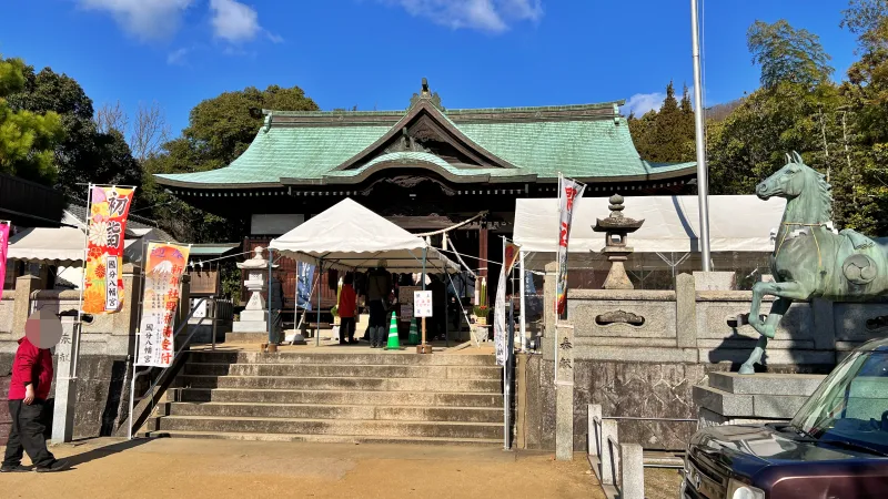 巳年は白い蛇の伝説が残る國分八幡宮 香川県国分寺 パワースポット