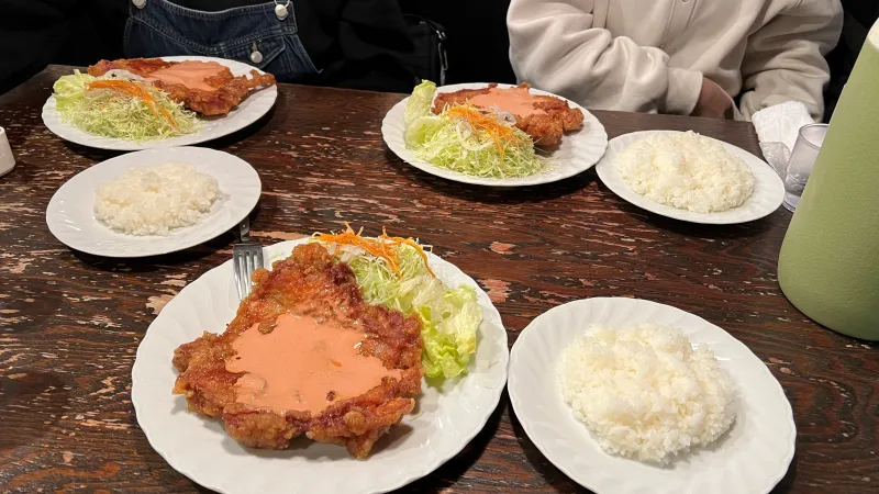 鳥心 チキンナンバン 特製オーロラソースで食べる大人気 高知名物グルメ