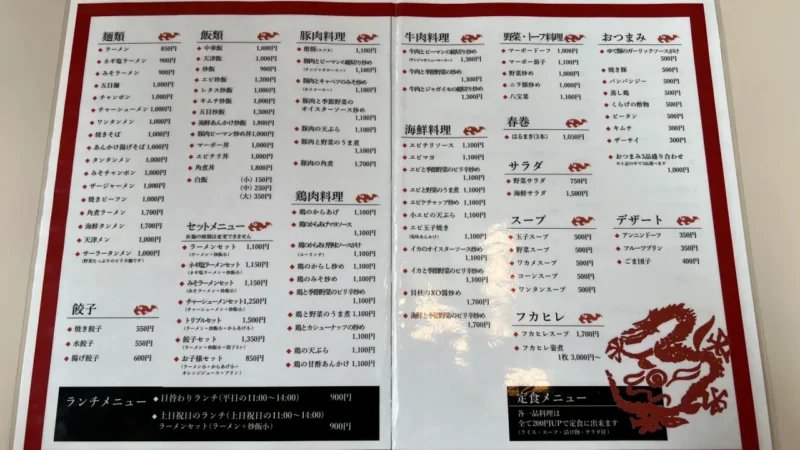 銀龍閣 どれを食べても美味しい高知の街中華 安定の味で人気店