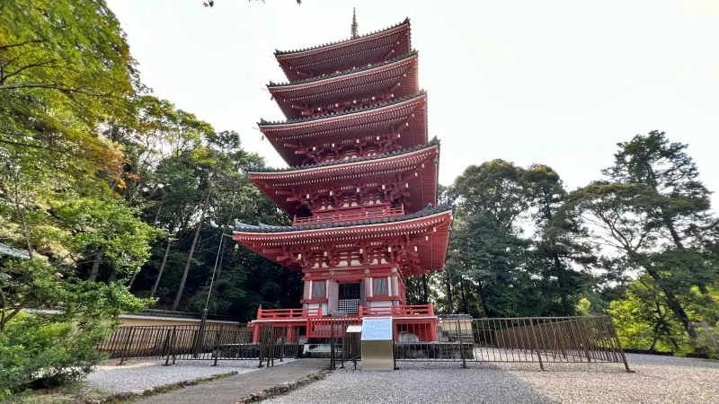 竹林寺 五台山にあるお寺で五重塔が有名 夏は風鈴 秋は紅葉と季節ごとに楽しめます。