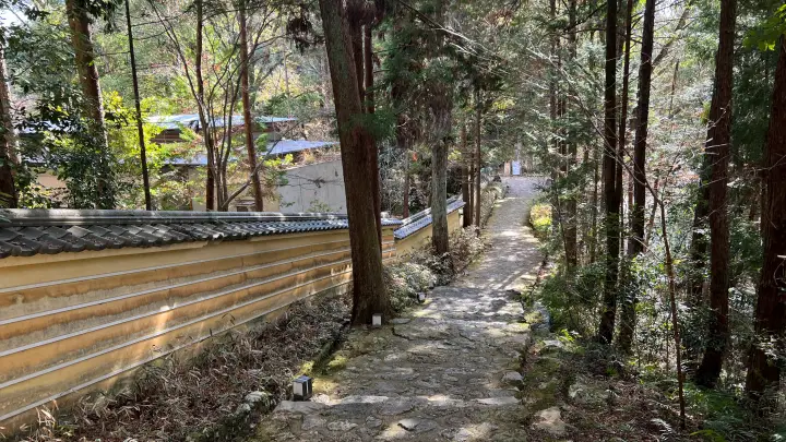 竹林寺から五台山展望台