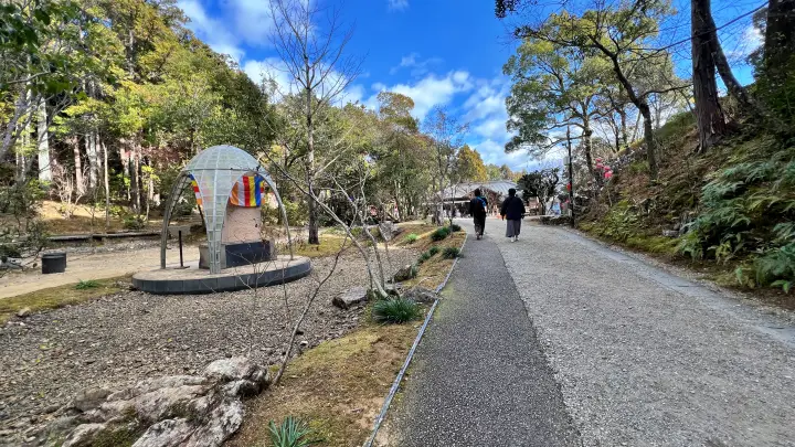 竹林寺から五台山展望台
