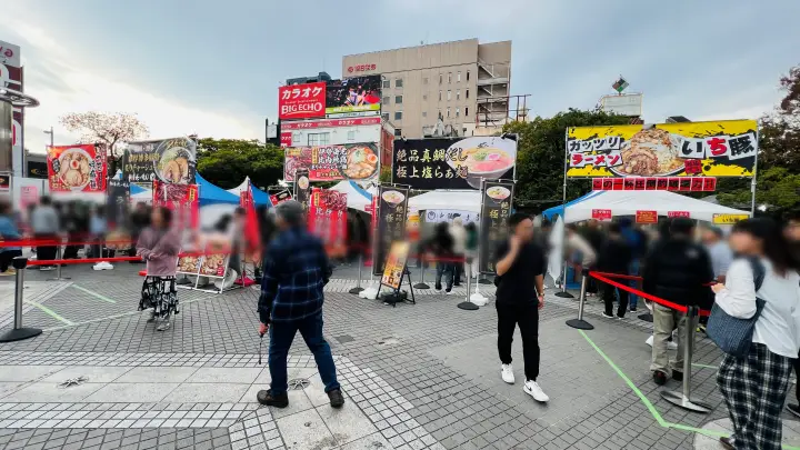 こうちラーメン博 旨いラーメンとスイーツが美味しくて楽しめました
