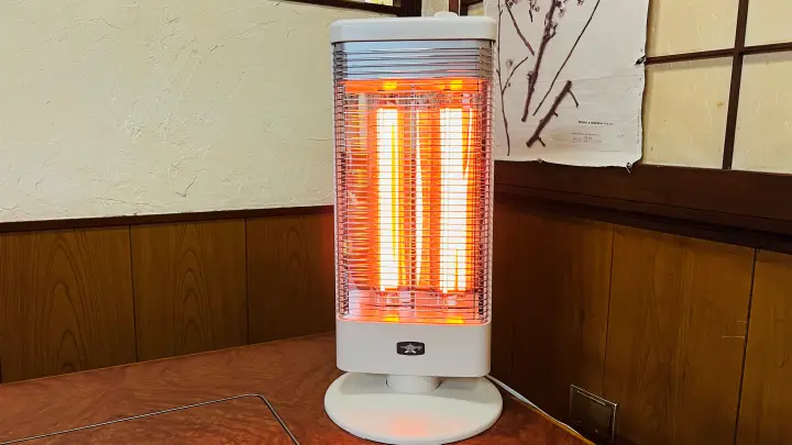 グラファイトヒーター アラジン 電気ストーブがすごく暖かい クリスマスプレゼント