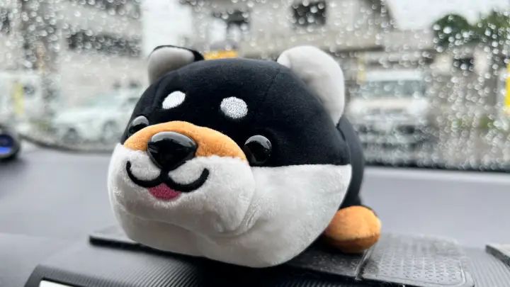 こんぴら狗のぬいぐるみ