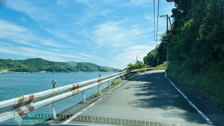 かもだ岬 アクセス 道路状況
