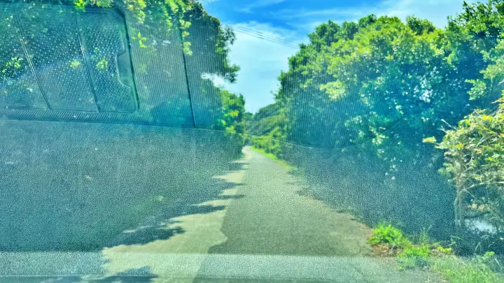 かもだ岬 アクセス 駐車場付近