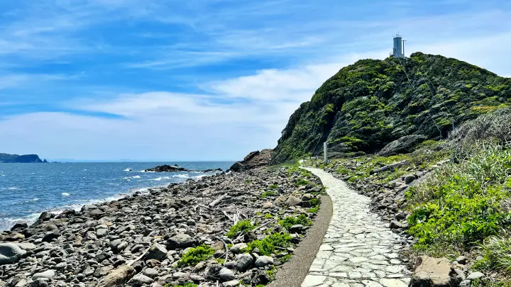 かもだ岬 遊歩道