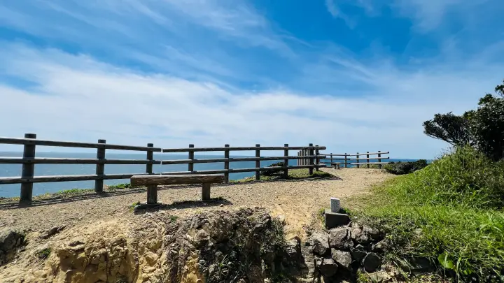 かもだ岬 展望台 灯台周辺