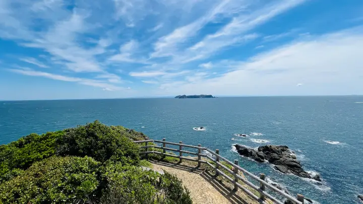 かもだ岬 展望台からの風景