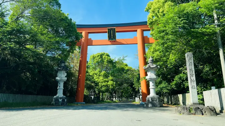 大麻比古神社 大鳥居