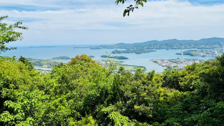 津峯神社 山頂からの景色