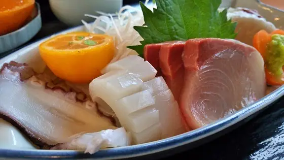 かもだ岬温泉 日曜日・祝日限定 刺身定食