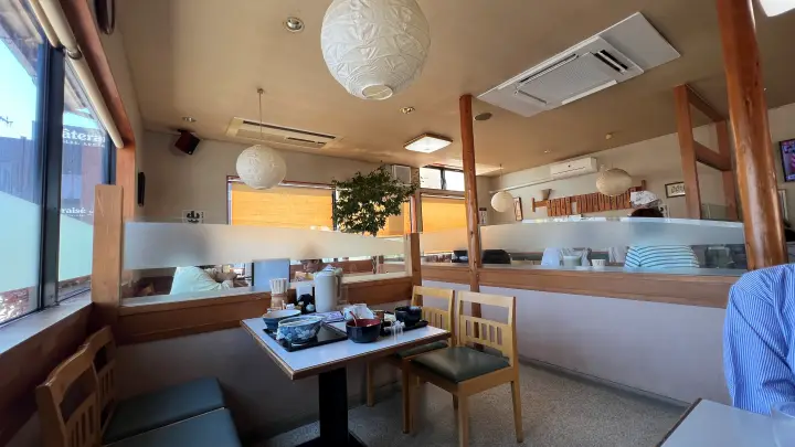 鹿水庵 店内