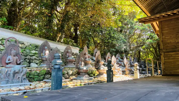 金剛福寺 108体の鋳造仏
