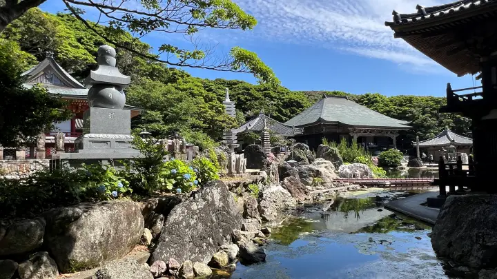金剛福寺 境内の風景