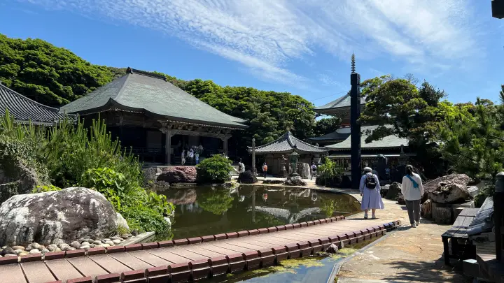 金剛福寺 池泉庭園を散策