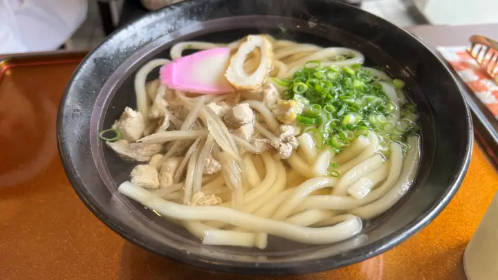 道の駅日吉夢産地武左衛門のキジうどん