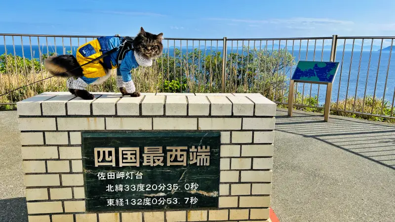 トラちゃん四国最西端に行く